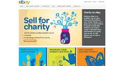 Desktop Screenshot of charity.ebay.com.au
