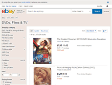 Tablet Screenshot of dvd-video.shop.ebay.ie