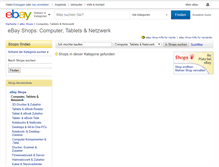 Tablet Screenshot of computer.stores.shop.ebay.at