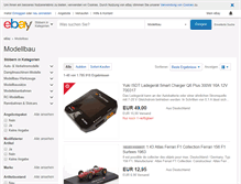 Tablet Screenshot of modellbau.shop.ebay.at