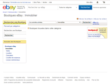 Tablet Screenshot of immobilier.stores.shop.ebay.fr