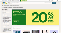 Desktop Screenshot of electronics.shop.ebay.com