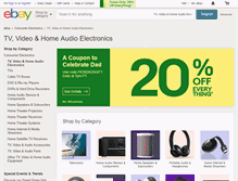 Tablet Screenshot of electronics.shop.ebay.com