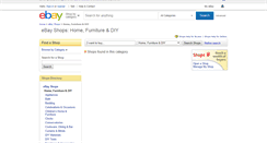 Desktop Screenshot of home-garden.stores.shop.ebay.ie