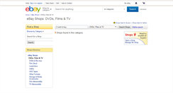 Desktop Screenshot of dvd-video.stores.shop.ebay.co.uk