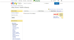 Desktop Screenshot of health-beauty.stores.shop.ebay.com