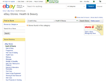 Tablet Screenshot of health-beauty.stores.shop.ebay.com