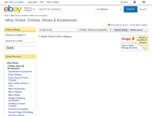 Tablet Screenshot of clothes.stores.shop.ebay.co.uk