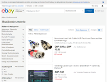 Tablet Screenshot of instrumente.shop.ebay.ch