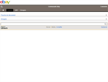Tablet Screenshot of communaute.ebay.fr