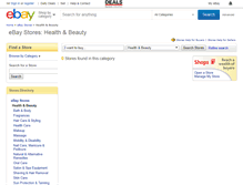 Tablet Screenshot of health-beauty.stores.shop.ebay.ph