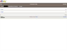 Tablet Screenshot of community.ebay.it