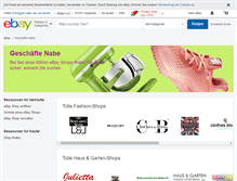 Tablet Screenshot of modellbau.stores.shop.ebay.de