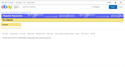 Desktop Screenshot of category-keyword.ebay.co.uk