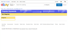 Tablet Screenshot of category-keyword.ebay.co.uk