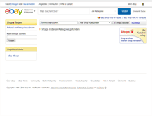 Tablet Screenshot of garten.stores.shop.ebay.at