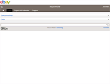 Tablet Screenshot of community.ebay.de