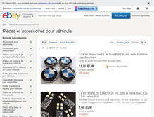 Tablet Screenshot of pieces-auto.shop.ebay.fr