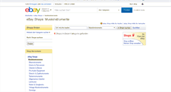 Desktop Screenshot of instrumente.stores.shop.ebay.ch