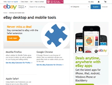 Tablet Screenshot of anywhere.ebay.co.uk