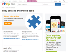 Tablet Screenshot of anywhere.ebay.com.au