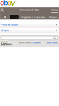 Mobile Screenshot of comunidad.ebay.es