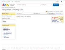 Tablet Screenshot of everythingelse.stores.shop.ebay.ie