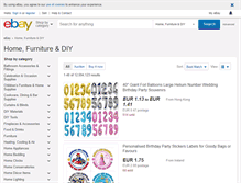 Tablet Screenshot of home-garden.shop.ebay.ie