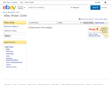 Tablet Screenshot of coins.stores.shop.ebay.ie