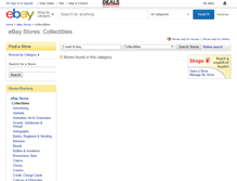 Tablet Screenshot of collectables.stores.shop.ebay.com.sg