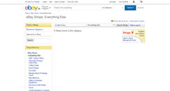 Desktop Screenshot of everythingelse.stores.shop.ebay.in