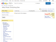 Tablet Screenshot of everythingelse.stores.shop.ebay.in