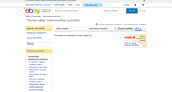 Desktop Screenshot of instrumentos-musicales.stores.shop.ebay.es