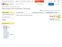 Tablet Screenshot of fahrzeuge.stores.shop.ebay.de