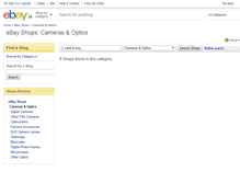 Tablet Screenshot of cameras.stores.shop.ebay.in