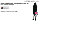 Desktop Screenshot of m.dereklam.ebay.com