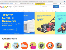 Tablet Screenshot of ebay.de