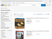 Tablet Screenshot of filme.shop.ebay.at