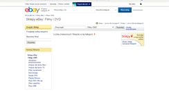 Desktop Screenshot of filmy-dvd.stores.shop.ebay.pl