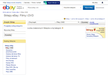 Tablet Screenshot of filmy-dvd.stores.shop.ebay.pl
