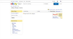 Desktop Screenshot of coins.stores.shop.ebay.co.uk