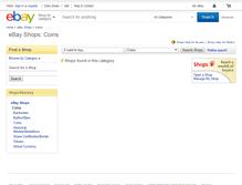 Tablet Screenshot of coins.stores.shop.ebay.co.uk