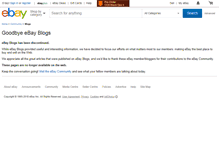 Tablet Screenshot of blogs.ebay.com.au