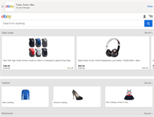 Tablet Screenshot of pages.sandbox.ebay.com